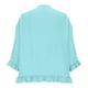 thumbnail image 5 of mfyjkho Tops Para Salir, Top De Sarga Bicolor Con Encaje, Cuello Redondo Y Manga Larga Para Mujer, Color Liso Tops Para Hacer Ejercicio Xl, 5 of 8