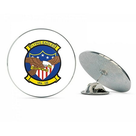 Metal Flying Eagle US Navy VFA-122 'Flying Eagles' Patch Military Veteran USA Pride Served Gift Metal 0.75