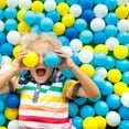 thumbnail image 3 of YUFER 500 Pcs Ball Pit Balls - 2.2" BPA-Free Plastic, Sensory Play for Kids, Playrooms & Bounce Houses，Multicolor, 3 of 6