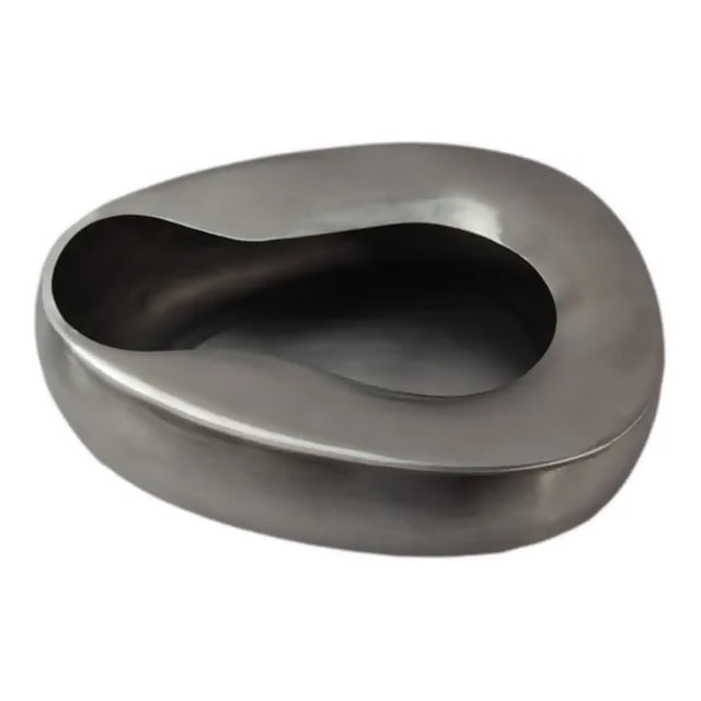 Cómodo Bacinica Acero Inoxidable Adulto Ultra Resistente EMYSAR Acero