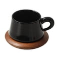 thumbnail image 1 of Taza de café con platillo, taza de café con, regalo de inauguración de la casa, taza de , vajilla de café para cafetería, oficina, fiesta, ca, 1 of 9