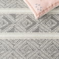 thumbnail image 6 of SAFAVIEH Classic Vintage Eric Geometric Polyester Runner Rug, Grey, 2'3" x 8', 6 of 8