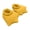 Yellow_L, variant on 1 Pair Duck Feet Plush Slippers Unisex Cartoon Cotton Shoes Keep Warm Non-Slip Soles Ultra-Soft Birthday Christmas Gift Cold Weather Indoor Shoes