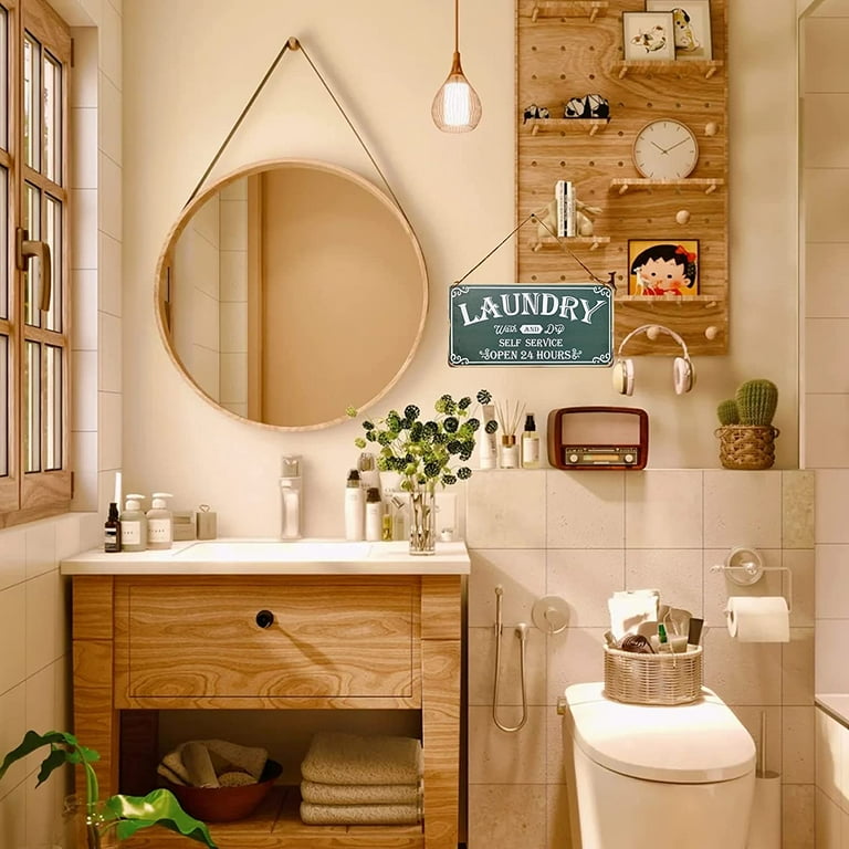 Hobby Lobby NIKKY HOME Laundry Room Sign 24x10