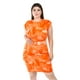 thumbnail image 4 of Vestido Tie Dye con cinto Roman Fashion /Tallas Extras, 4238 (Naranja) naranja 42, 4 of 6