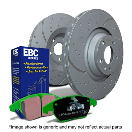 Ebc Brakes S10kf1457 S10 Kits Greenstuff 2000 And Gd Rotors Fits 13 23 Accord
