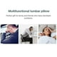 thumbnail image 5 of Lumbar Pillow And Lordose Pillow, Orthopedic Sleeping Pillow Lordosis Support Bed Pillow, With Memory Foam, Universal Pillow For Home Sofa Bed Office, 5 of 5