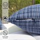 thumbnail image 3 of Funda de Almohada Kevin Textile para Exteriores Impermeable 60x60 cm Azul Marino, 3 of 7