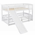 thumbnail image 4 of Full Size plywood platform bed frame with slide no box spring white for bedroom, 4 of 12