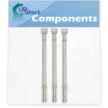 

3-Pack BBQ Gas Grill Tube Burner Replacement Parts for Outdoor Gourmet GR2057601-OG-00 - Compatible Barbeque Stainless Steel Pipe Burners