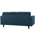 thumbnail image 4 of Modway Empress Upholstered Fabric Loveseat in Azure, 4 of 4