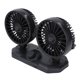 thumbnail image 1 of Ventilador De Coche De Doble Cabezal 12 V, Ventilador De Coche De Doble Cabezal Versátil Portátil Para Vehículo, 1 of 7