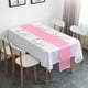 thumbnail image 5 of 1pc Multicolor Satin Table Runner Autumn Table Runner For Dining Table Christmas Wedding Decoration Red Chemble Mariage 30*275cm, 5 of 5