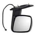 thumbnail image 3 of KarParts360 For Chevy Express 1500/3500/2500 2003 04 05 06 2007 Door Mirror | Plastic | Black Housing | Powered | Rectangular Glass | Electric Adjustment | Replacement For 15872717, 3 of 4