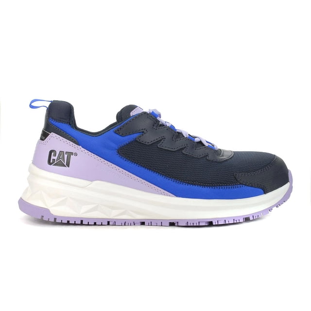 Caterpillar Women's Streamline Runner CSA Composite Toe Total Eclipse/Lilac Work Shoes<span> - </span>5.5