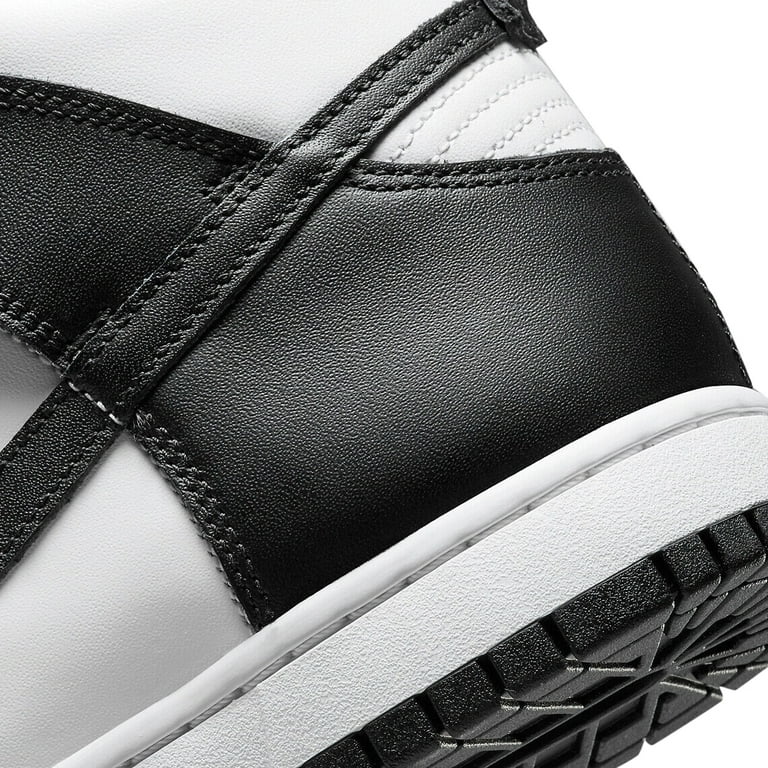 NIKE Men's Dunk Hi Retro High Shoes, White/Black-Total NIKE Men's Dunk Hi Retro High Shoes, White/Black-Total