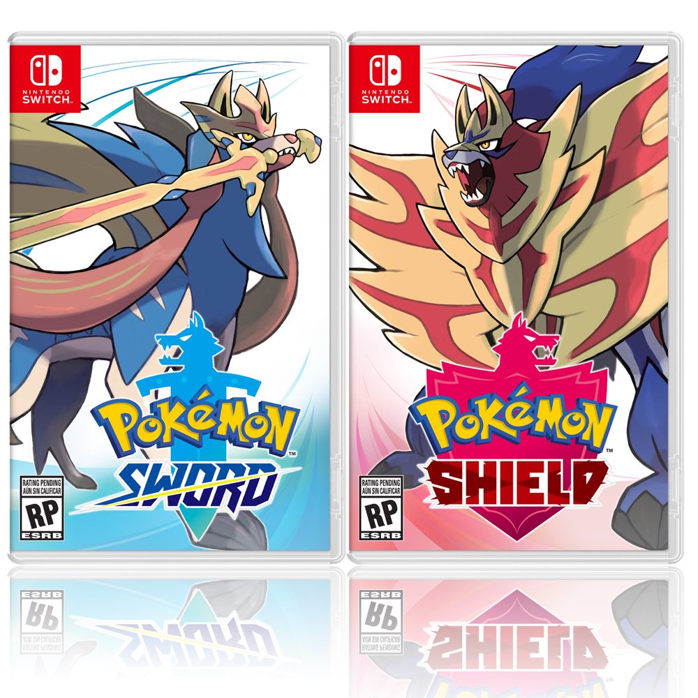Pokemon Sword + Pokemon Shield 2 Game Bundle Nintendo Switch