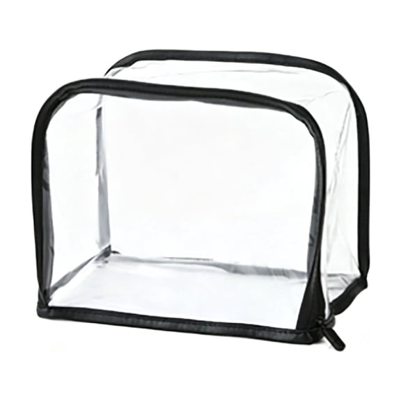 Clear Zipper Storage Bag, Stand-Up Transparent Organizer Pouch for Travel Makeup Toiletries, See-Through Waterproof Bag for Home Closet & Cosmetics