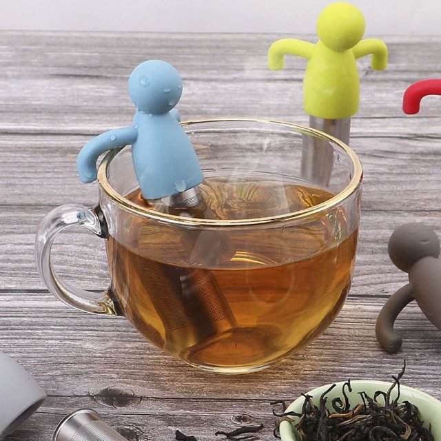 Vaidha Villain Tea Filter Silica Gel Tea Separator Tea Maker Office Tea Maker Creative And Novel Tea Filter