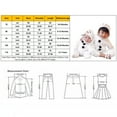 thumbnail image 4 of Likimi Baby Boys Jumpsuits Long Sleeve Christmas Snowman Shaped Onesie Fashion Relaxed Soft Spring Fall Homewear Size 12-18 Months White, 4 of 9