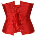 thumbnail image 3 of Corsets pour Femmes Bustiers Gothiques Classiques en Satin à Lacets, 3 of 4
