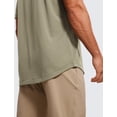 thumbnail image 3 of Camiseta CRZ YOGA ligera de manga corta para hombre verde S, 3 of 3