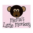 thumbnail image 2 of CafePress - Mema's Little Monkey BOY Infant Bodysuit - Baby Light Bodysuit, Size Newborn - 24 Months, 2 of 4