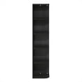 Furinno Pasir 5Tier Corner Open Shelf Bookcase, Blackwood for Bedroom