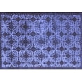 thumbnail image 1 of Ahgly Company Indoor Rectangle Oriental Blue Industrial Area Rugs, 4' x 6', 1 of 4
