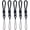 5 Black Lanyard Finger, variant on Ring Lanyards Black Finger Strap 5 Pack Short Rope Small Lanyard,For Phone Cases Keys Keychain USB Flash Drive CellPhone iPod ID Card Badge Camera