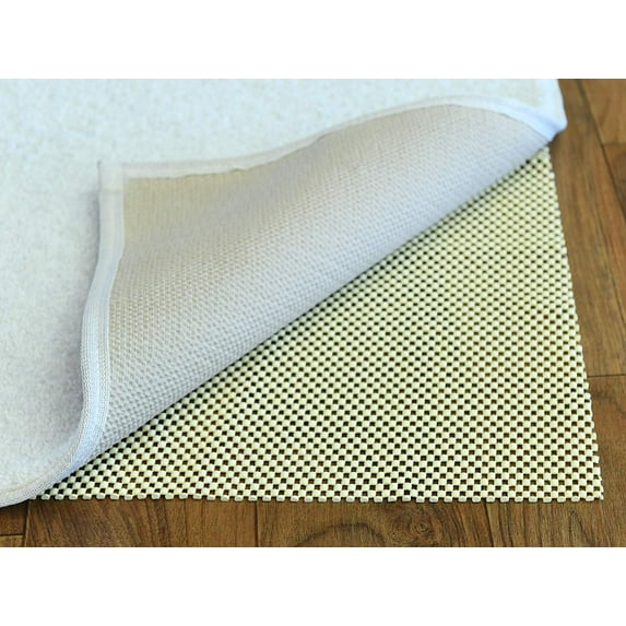 Ambient Premium Grip and Non Slip Rug Pad for Area Rugs Extra Thick Pad for Any Surface Floors Better -7'x9'