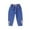 #0213-Sky Blue, variant on Toddler Girls Pearl Embellished Stretch Tapered Jeans Patch Detail Denim Long Pants Durable Play Bottoms For 6 Months-6 Years Old
