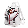 thumbnail image 1 of Mochila GRANDE DE VIAJE PARA MUJER, bolso de mano de cuero PU, bolso escolar para niña, mochila de hombro para mujer 2021 Fivean unisex, 1 of 2