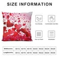 thumbnail image 5 of Awypu Valentines Day Pillow Covers Red Pink Love Heart Decor Valentine's Day Throw Pillows Mother's Day Anniversary Decorative Pillowcase Lumbar Outdoor Cushion Case for Sofa Couch, 5 of 5