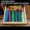 thumbnail image 2 of MesaSe 5Pcs Foldable Into Pouch, Extra Large & Durable Heavy Duty Shopping Totes, Washable, Long Handles & Eco Friendly Reusable Shopping Bags, 2 of 6