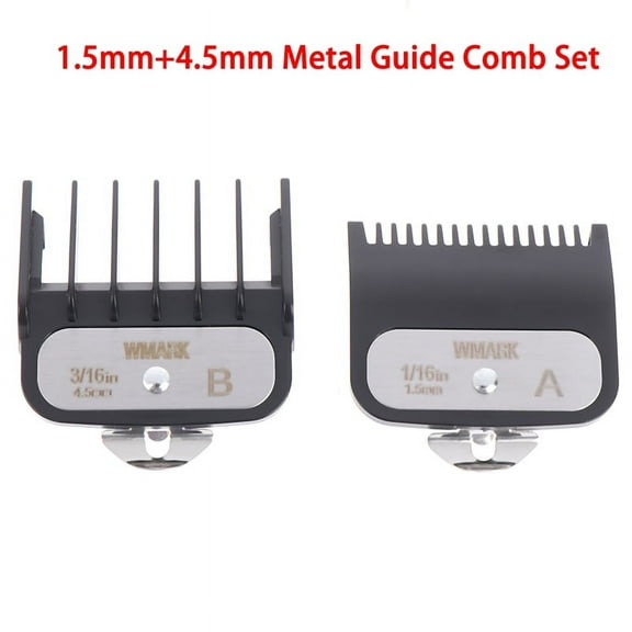 1.5MM 4.5MM Black Hair Clipper Limit Comb Cutting Guide Replaceable Universal