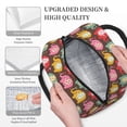 thumbnail image 3 of Fotbe Cute Elephants Bolsa de Almuerzo con Estampado, Lonchera Aislada, Contenedor de Comida Reutilizable Tipo Cooler a Prueba de Fugas, 3 of 6