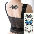 thumbnail image 5 of 2 Sheets Women Sexy Flower Temporary Tattoo Sticker Body Decor Decal Waterproof, 5 of 5