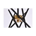 thumbnail image 5 of Lucca 23 inch pendant in black and brass, 5 of 8