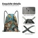 thumbnail image 4 of Fotbe Whimsical Cats Night Cafe Bolsa Mochila con Cordón Estampada, Bolsa de Gimnasio Deportiva, Bolsa Cinch, Bolsa con Cordón para Hombres y Mujeres-Small, 4 of 6