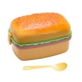 thumbnail image 1 of Portable Lunch Box Creative Hamburger Bento Box With Tableware for School Office, 1 of 4