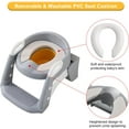 thumbnail image 6 of Potty Training Toilet Seat 2 in 1 Toddler Toilet Seat and Step Splash Guard Kids Toilet Seat with Ladder Anti-Slip Pad Potty Toilet Foldable Kids Potty Seat Toilet Seat for Kids Boys Girls, 6 of 11