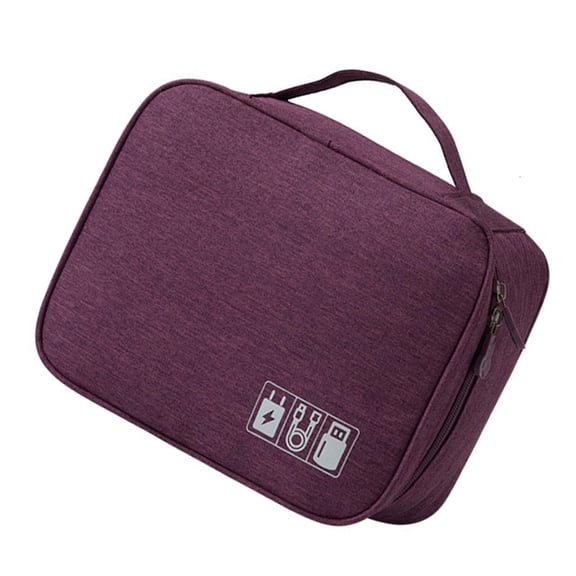 Giaone Electronic Accessories Storage Case MultiCompartment Nylon Cable Organizers
