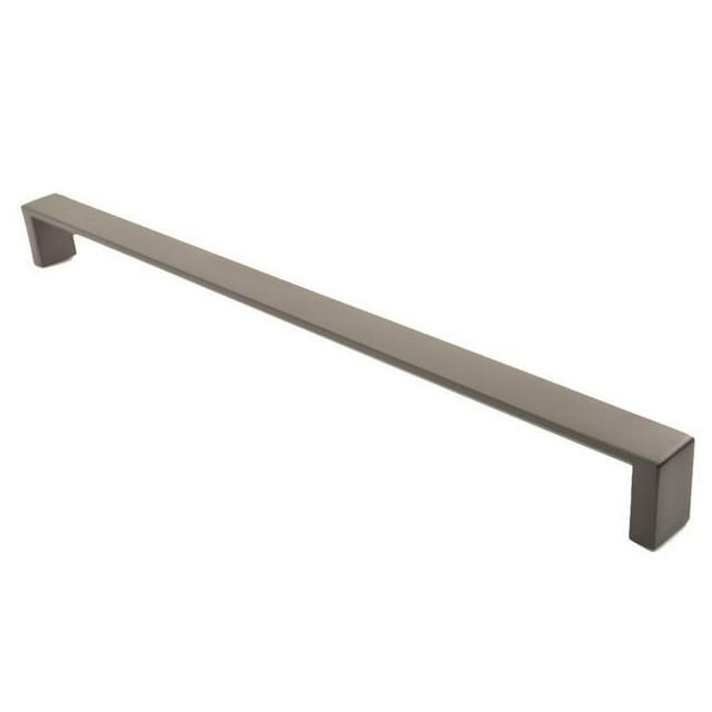 Rusticware 957ORB 12 in. CC Modern Square Pull, Oil Rubbed Bronze