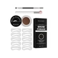 thumbnail image 4 of Conjunto para dar forma a las cejas, crema para cejas, maquillaje de ojos, maquillaje reutilizable para mujeres y hombres, resistente al agua, secado Chocolate Yinane Modelado de cejas, 4 of 8
