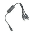 thumbnail image 5 of 5.5x2.1mm DC5521 Y Splitter Power Cable with On/Off Switcher for Security Camera and LED Light 37CM, 5 of 9