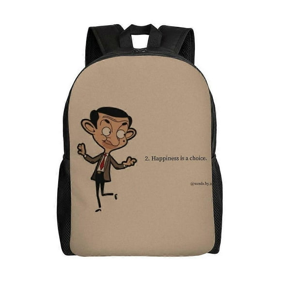 Cute Mr. Bean School Bag Cartoon Backpack Fashion Boys Bag Student Schoolbag Travel Backpack