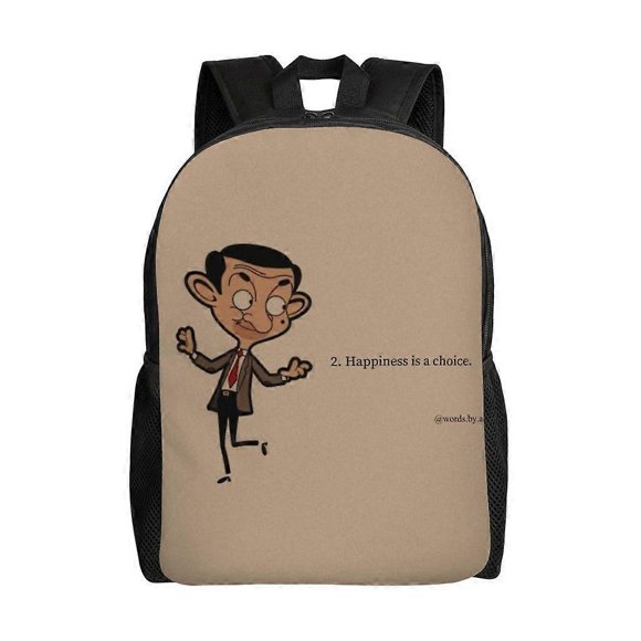 Cute Mr. Bean School Bag Cartoon Backpack Fashion Boys Bag Student Schoolbag Travel Backpack