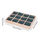 thumbnail image 2 of Caja para relojes y joyas para hombre, 12 compartimentos, multifuncional, con almohada, Almohada verde, 2 of 9