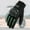 Green, variant on Touchscreen Motorcycle Gloves - Racing, Motocross & Bike Riding Gloves for 9.5-10cm Palm Width - Nylon, White/Red/Green - One Pair